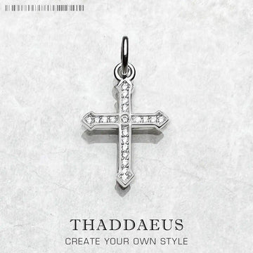 New Christian Pendant Cross 925 Sterling Silver with AAA+ Zircon Diamonds Accessories Vintage Jewellery For Men and Women - The Jewellery Supermarket